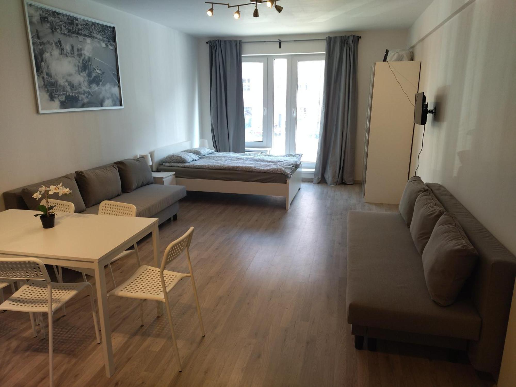 Brand New Studio Apartment #24 In Elite Residence With Free Secure Parking In The Center Praga Exterior foto